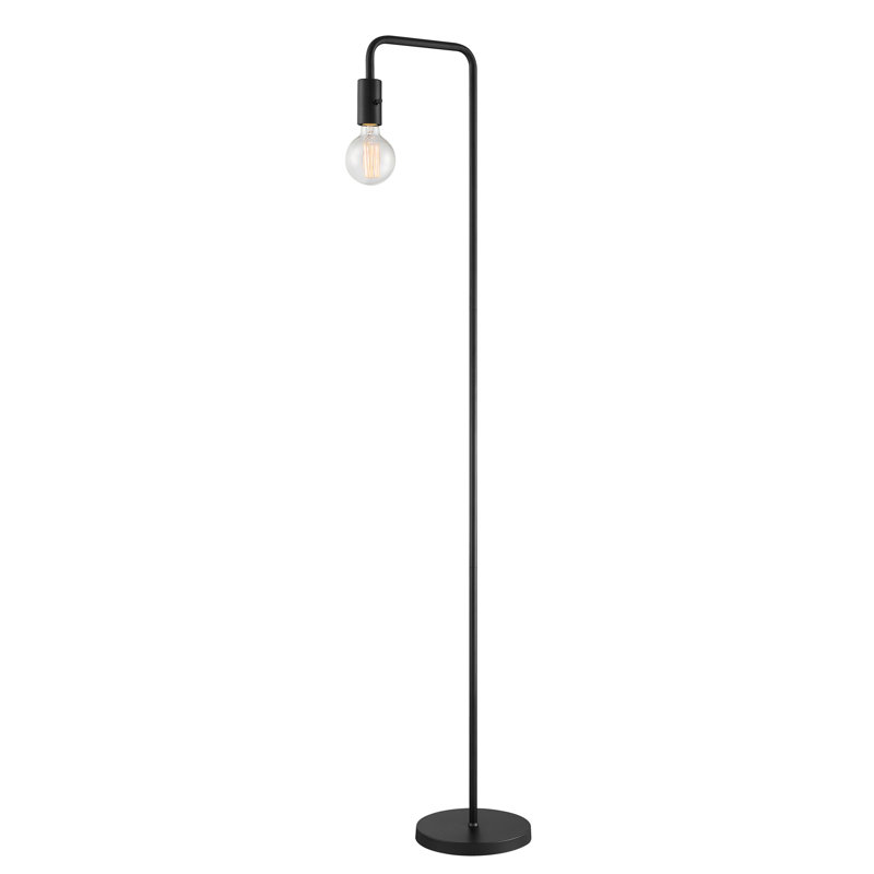 Lampe sur pied 61,5 po Ayseni, Noir