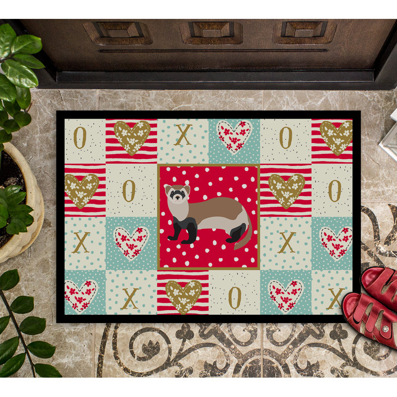 Westerly Non-Slip Patchwork Indoor Doormat