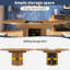 Extendable Round Dining Table-1001559621