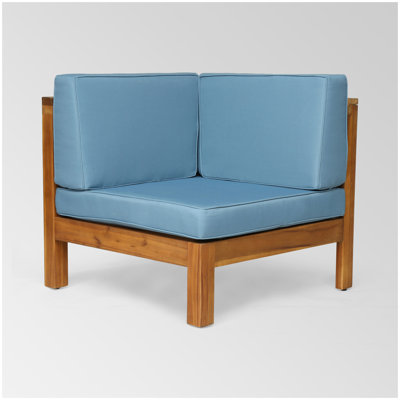 OANA CORNER CHAIR, BLUE