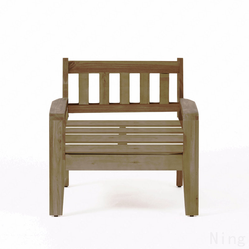 Fauteuil club, Gris
