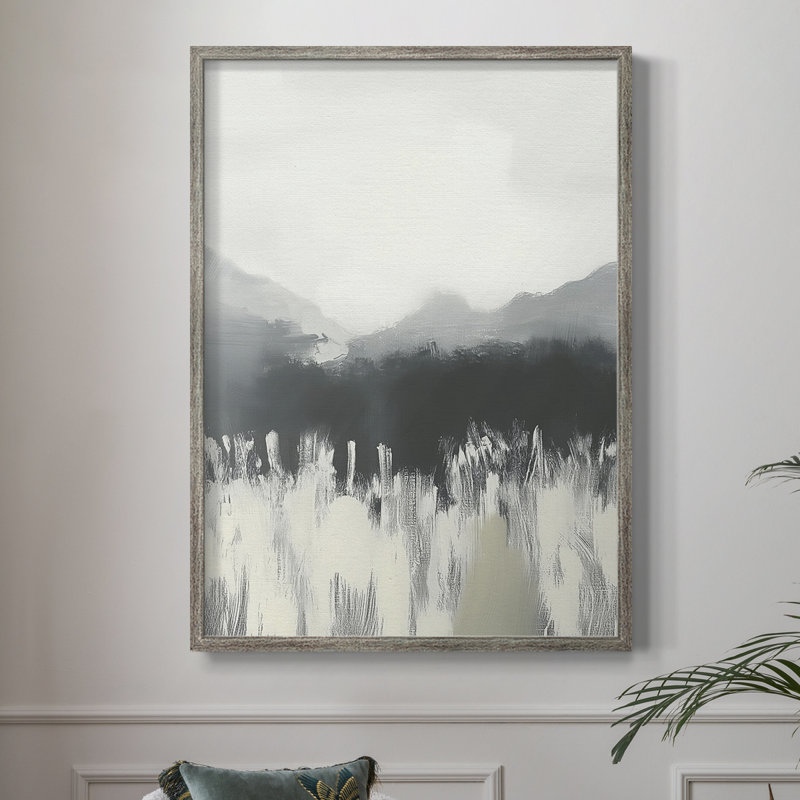 «LANDSCAPES Series LX III», reproduction encadrée - bois massif, H 21 po x l 17 po