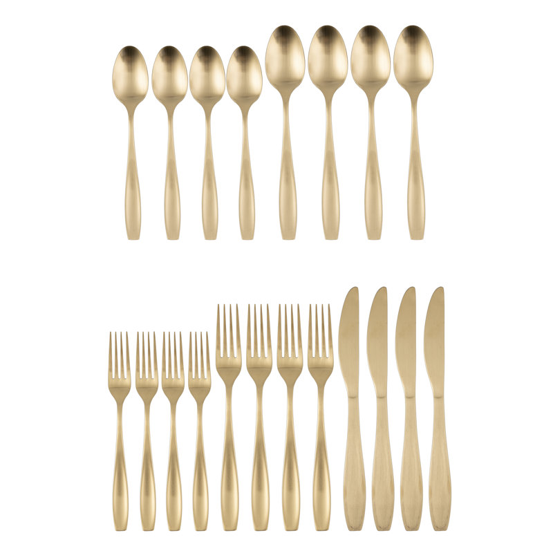 Ensemble de couverts 20 pièces Averie, service pour 4, Champagne