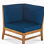 Ensemble de canapé 5 pièces Perla, bleu-533909175