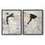 Impression florale I-Premium encadrée - prêt à accrocher - aucun clou requis - aucun clou requis-108037205-108037202