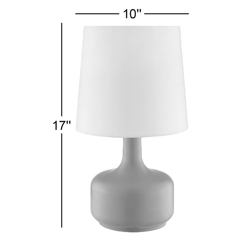 Gries Metal Table Lamp, White