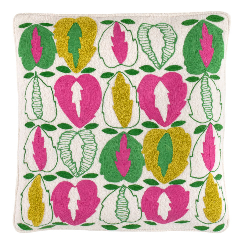 Housse de coussin Oakley, Pomme à fleurs