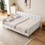 Lit de jour double rembourré Rubine avec 4 pieds de support robustes-1835336445