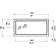 Architec Single Threshold Shower Base