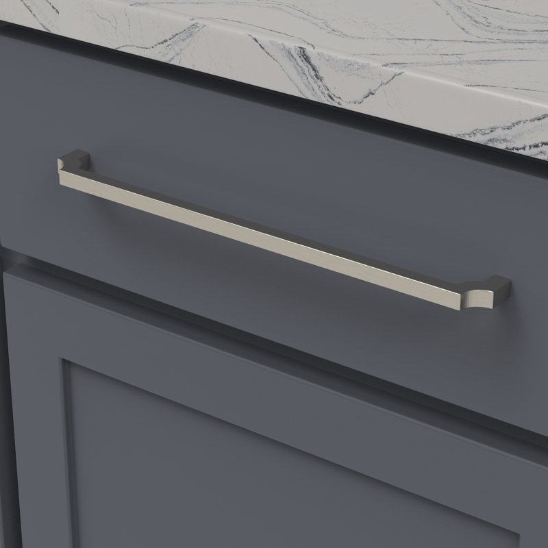 Monarch Bar / Handle Pull, 12", Satin Nickel