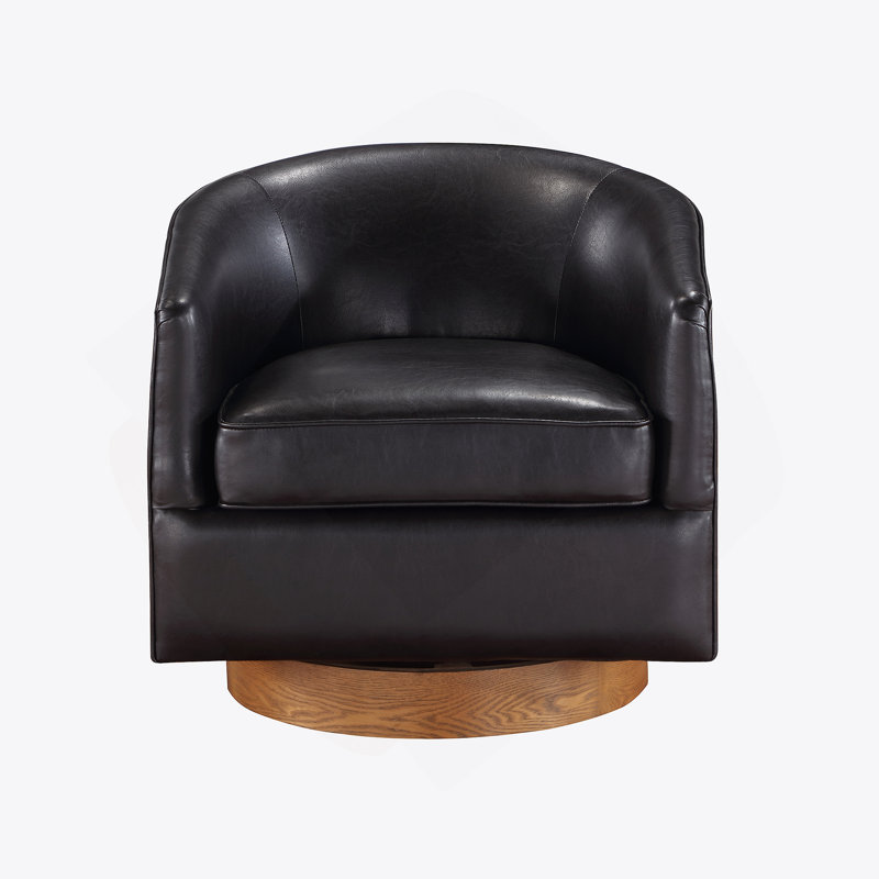 Fauteuil pivotant demi-tonneau Maisy