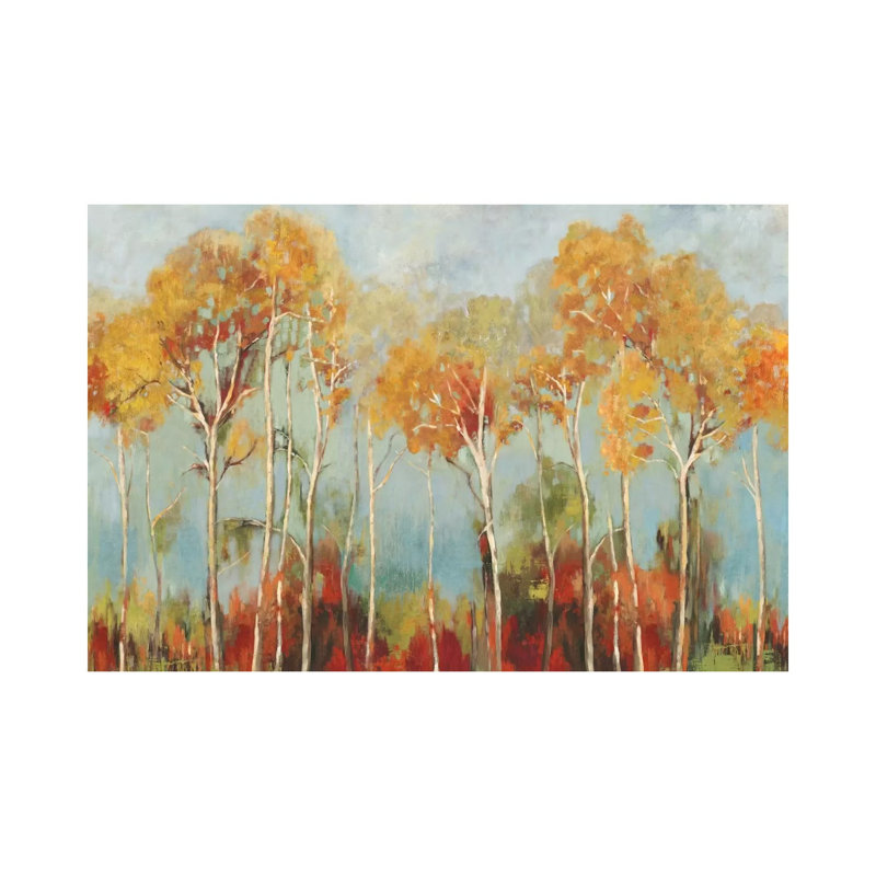 Up Front by Allison Pearce - Wrapped Canvas Painting, 20.32 cm H x 30.48 cm W
