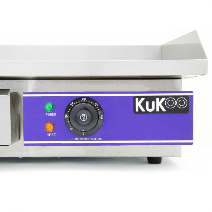 Kukoo 55cm W x 47cm D Indoor/Outdoor Use Single Burner Built-In Electric Grill
