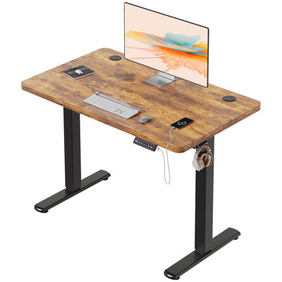 Electric Standing Desk Height Adjustable Desk Sit Stand Desk With Time Reminder Stand up Desk 2 Memory Setting Electric Desk 