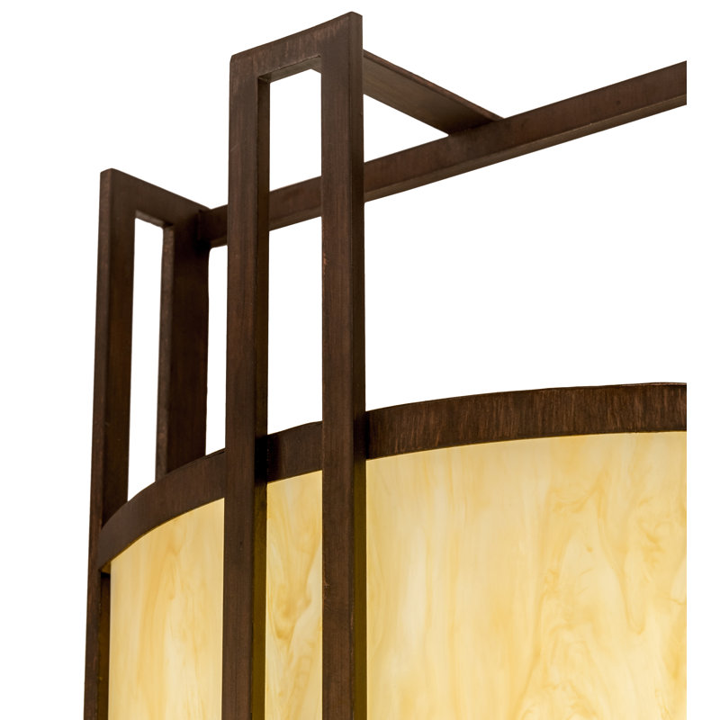 Gore Steel LED Flush Mounted Sconce