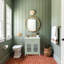 Meuble-lavabo vert clair 31 po avec lavabo