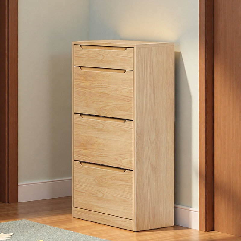 Modern simple furniture storage shoe cabinet, 47.24" H x 15.75" W x 12.99" D