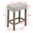Bar Table Set With Power Outlet, Bar Table And Chairs Set, 4 Piece Dining Table Set, Industrial Breakfast Table Set, For Living Room, Dining Room, Game Room