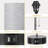 3-Color Temperature Table Lamp with USB A Port and C Port-744471357