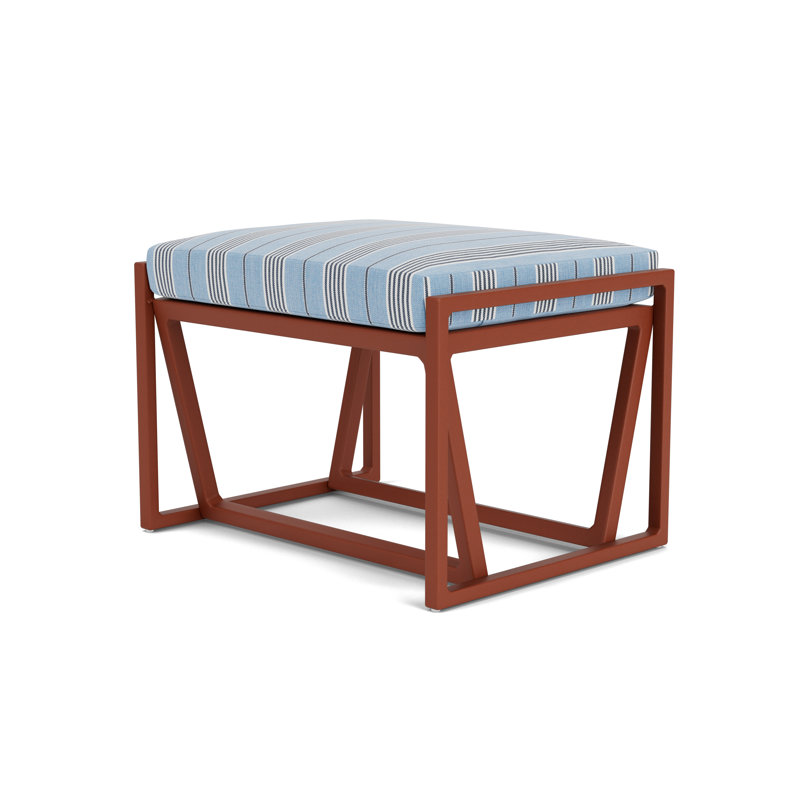 Summit Outdoor Ottoman, Woodland, Hansen Sky