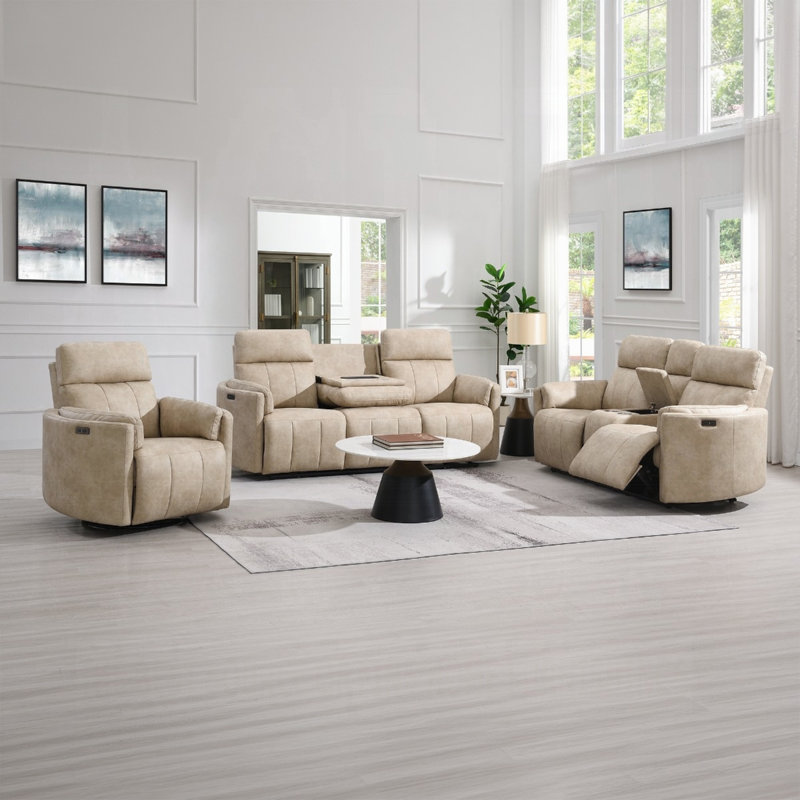 Elison Power Motion Living Room Sofa Set