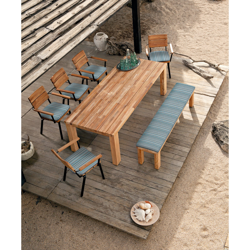 Titan Dining Table, 30" H x 94" W x 39" D