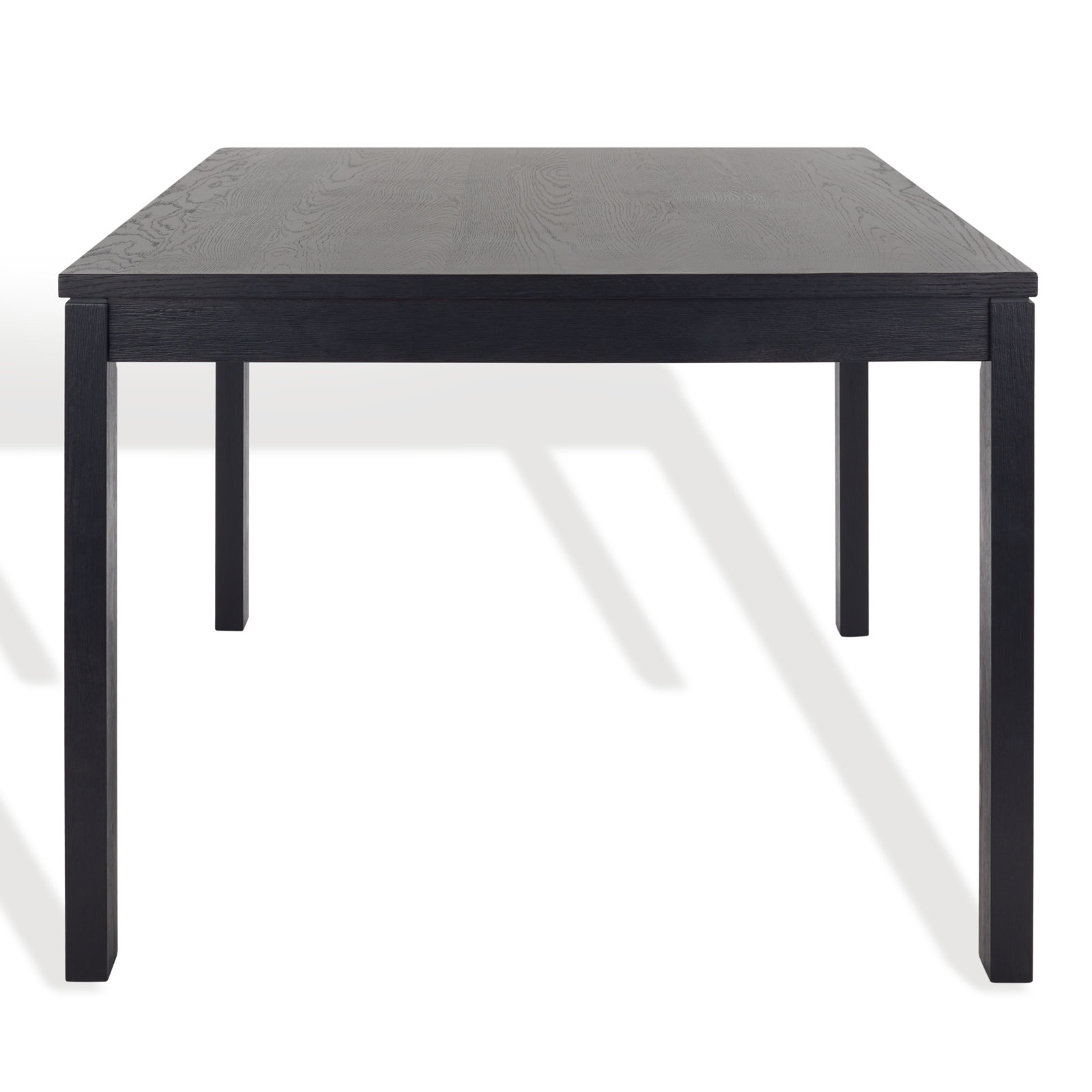 Trudie 70" Dining Table, Black, 30"H x 60"L x 35"W
