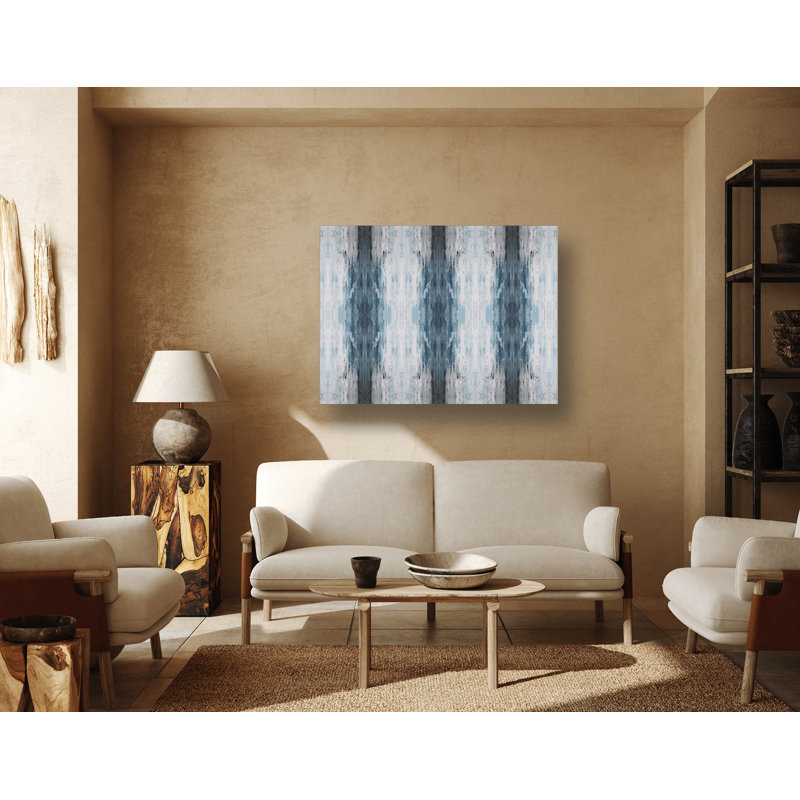 Trinity On Giclee Canvas Hand Embellished Art, Brown Framed Canvas, 25.5" H x 31.5" W x 1.75" D