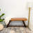 Violetta Genuine Leather Upholstered Bench