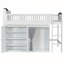 Lit mezzanine avec armoire de rangement, garde-robe et DEL-1396809185-1396809184