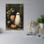 Nature morte fantomatique rustique vintage abstraite avec tournesols, paysage d'automne, affiche murale-129654286