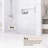 60" W X 76" H Frameless Soft-Closing Single Sliding Shower Door, 1/4" (6Mm) Tempered Glass With Explosion-Proof Coating-121294997