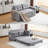 Deymi 64.2" Sleeper Sofa sofa bed-1592772675