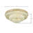 32 3-Layer Crystal Luxury LED Remote Control Ceiling Lamp