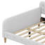 Upholstered Daybed With 4 Support Legs-1480052444