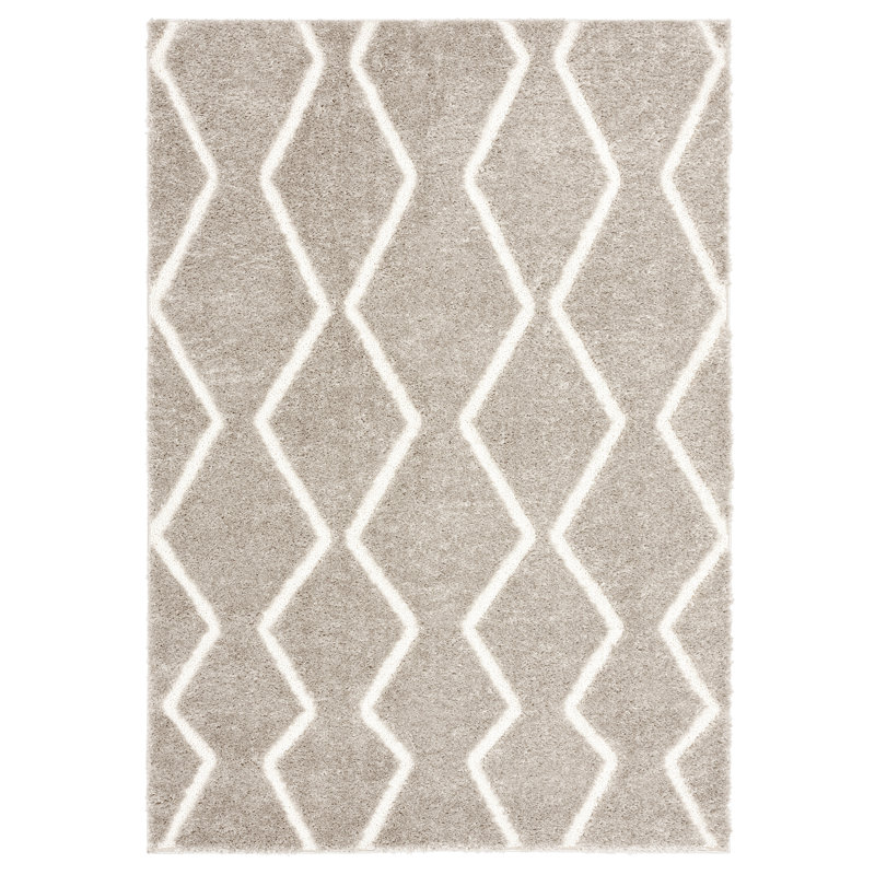 Geometric Indoor Rug, Rectangle 7'10" x 10'2"
