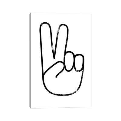 Peace Sign - Print on Canvas