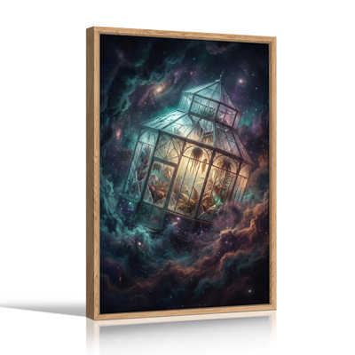Cosmic Greenhouse, reproduction d'art sur toile, ensemble de 1