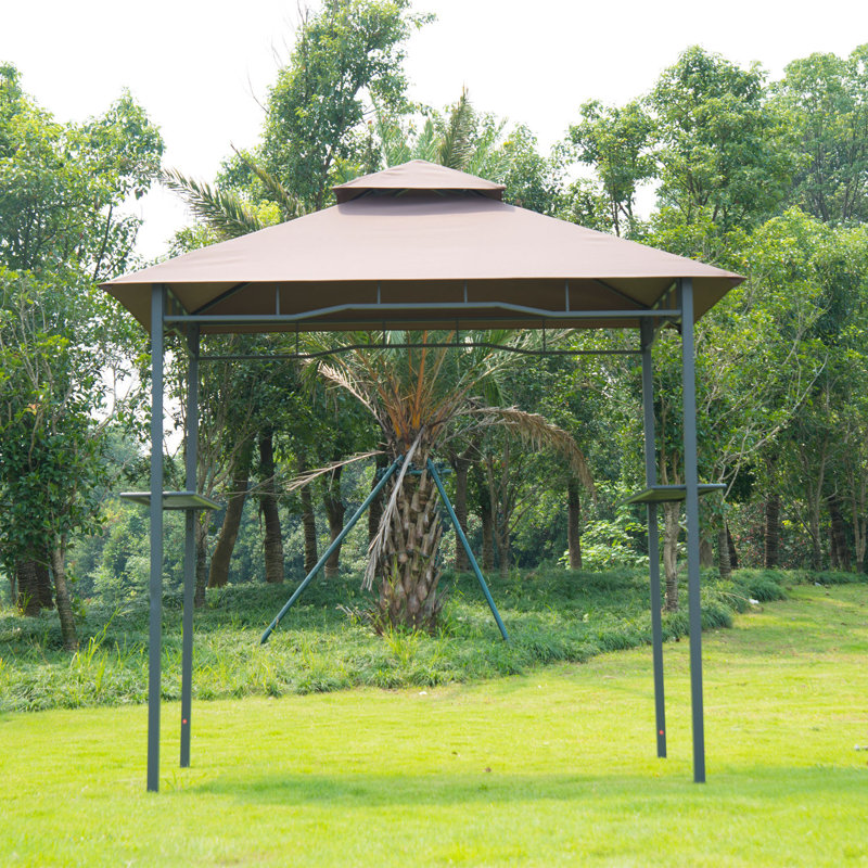 8' x 5' BBQ Grill Gazebo Tent