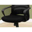 Chaise de bureau avec hauteur réglable et pivotante, ergonomique, noire pour chaise de bureau d'ordinateur, design, filet, travail