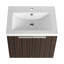 24 Inch Bathroom Cabinet With Resin Sink,Soft Close Doors,Float Mounting Design