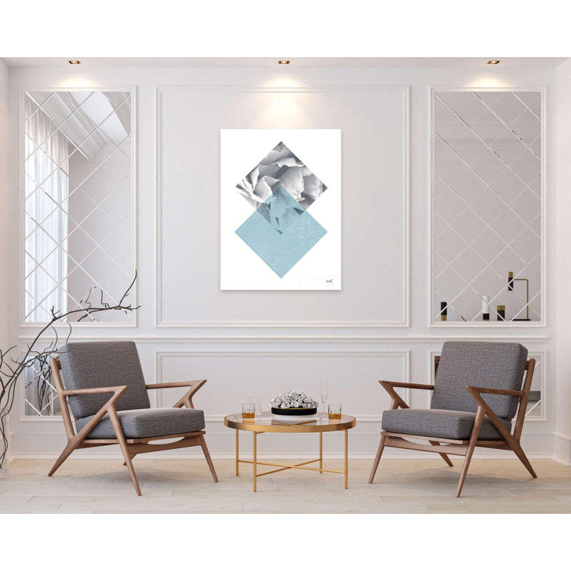 «Blooming Neutrals II» par Goldberger Jennifer - reproduction encadrée sur toile