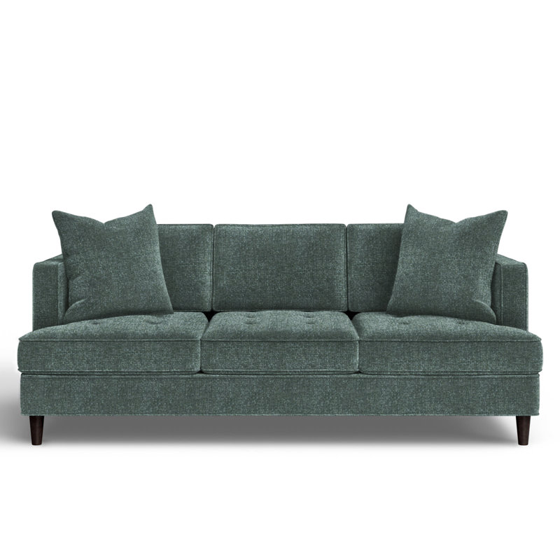 Upholstered 84'' Sofa, Vibe Coastal Chenille