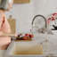 Évier de cuisine à double cuve en composite Karran Quartz 32 po x 19 1/2 po 50/50-49947616