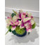 Real Touch Purple Orchid Stems - Faux Purple Orchids For Decor - Silk Flowers For French-Inspired Spaces