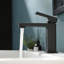 Robinet de salle de bain, robinet brossé pour lavabo de salle de bain, robinet de salle de bain monotrou moderne
