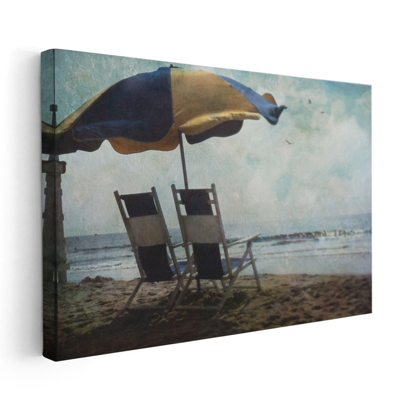 «Sea For Two», reproduction d'art sur toile, H 16 po x l 24 po