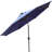 Antibes 2.7m Traditional Parasol with Lights-1258266136