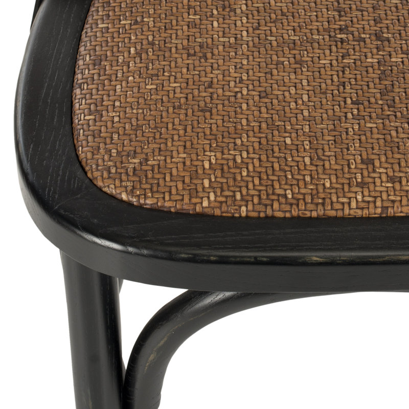 Deason 18.1'' H Oak Side Chair, Hickory