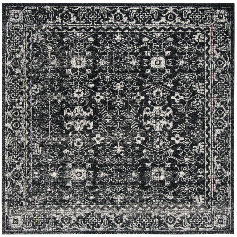 Osakis Performance Oriental Rug, Square 6'7"